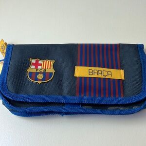 FC Barcelona Blue and Red Pencil Case
